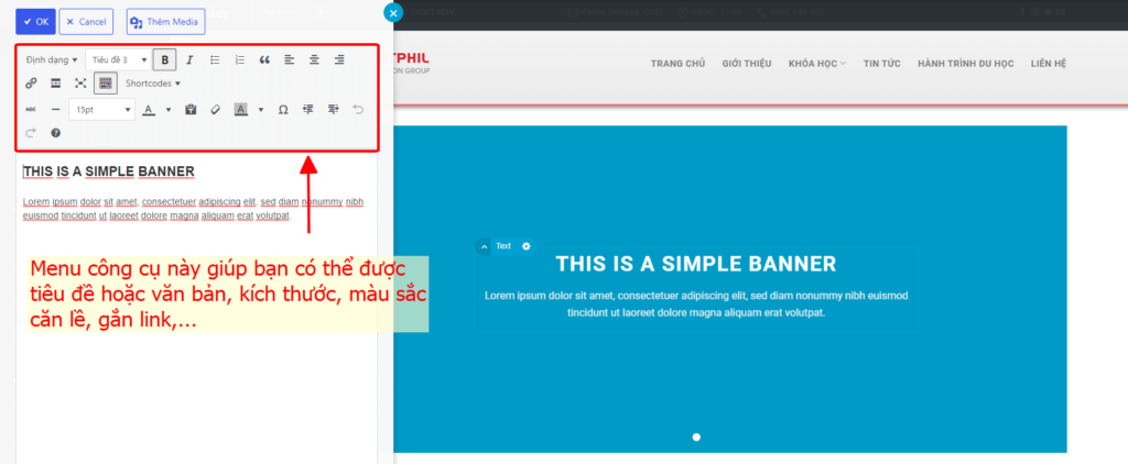 Công cụ chỉnh sửa văn bản