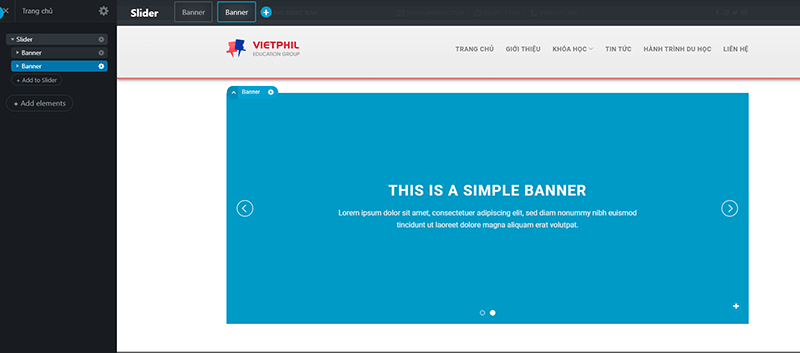 Thêm banner cho slider
